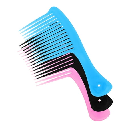 MLINS  3 Pcs Smooth Hair Comb Parting Wide Tooth Men Combs Bulk Woman