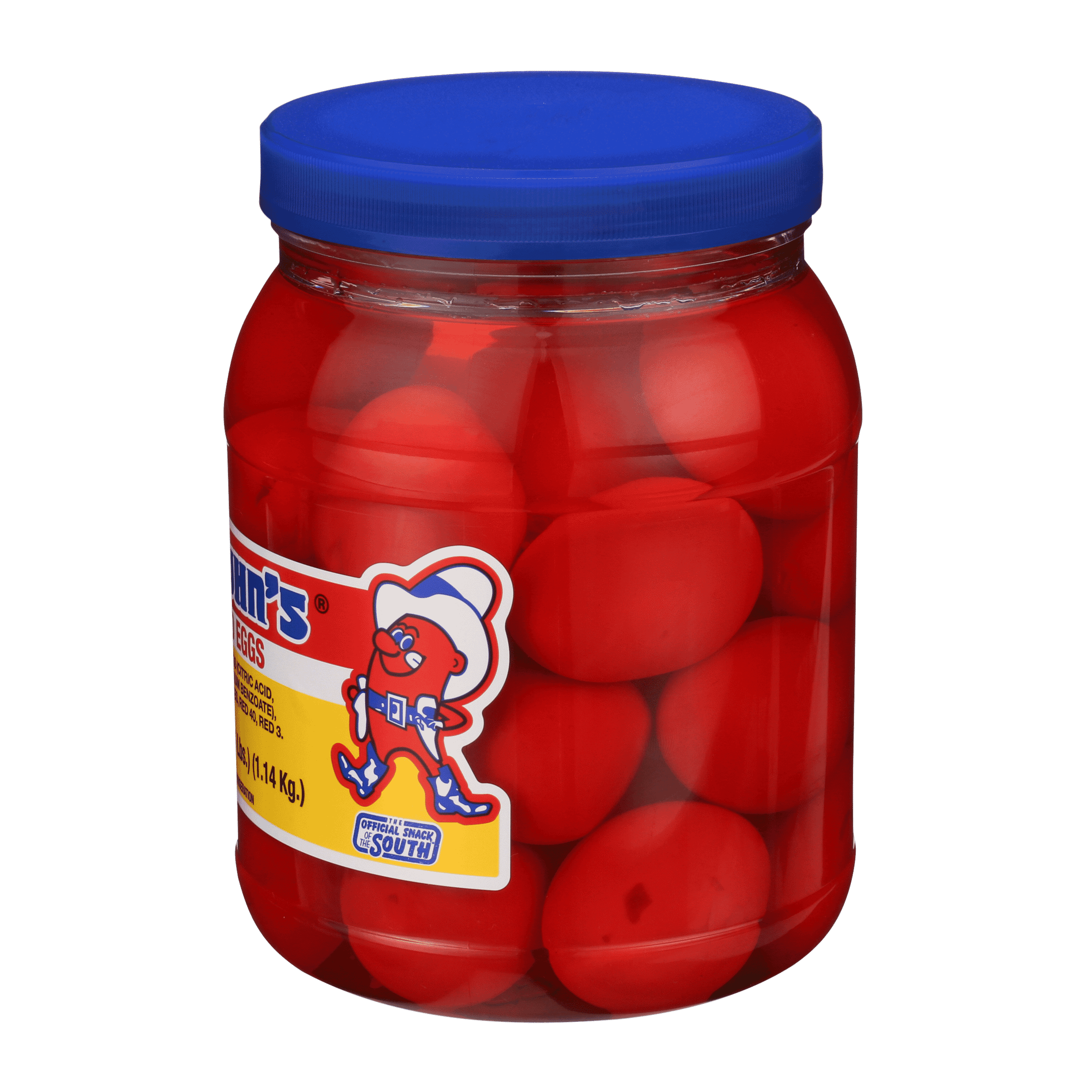 Big John's Ready to Eat Pickled Eggs 40oz Jar, Contains Eggs
