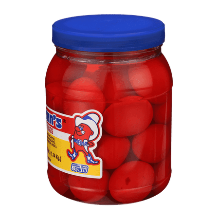 Big John's Ready to Eat Pickled Eggs 40oz Jar, Contains Eggs