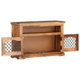 thumbnail image 3 of vidaXL TV Stand 35.4"x11.8"x23.6" Solid Wood Sheesham, 3 of 10