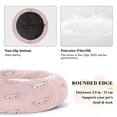 thumbnail image 5 of Iauyy Pet Couch Donut Cat Bed for Indoor Cats/Small Dogs Washable & Machine with Non-slip Bottom Calming Cat Furniture, Cute Face (M), 5 of 8