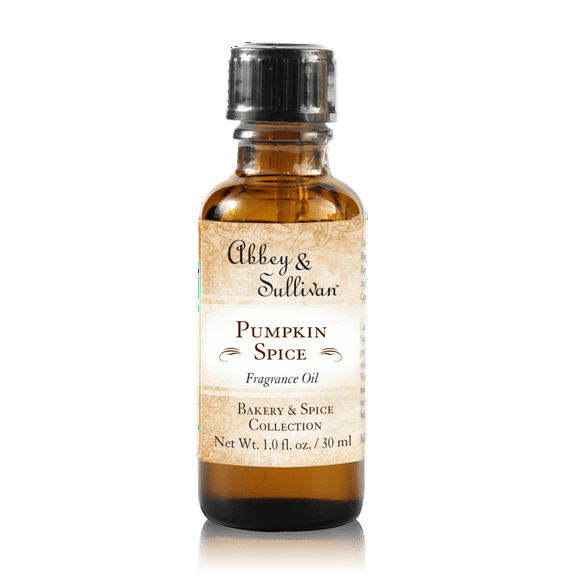 Abbey & Sullivan, Fragrance Oil, Pumpkin Spice, 1 oz.