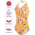 thumbnail image 4 of As Rose Rich Girls Swimsuit Ruffle One Piece Bathing Suits UPF50+, 8, 4 of 8
