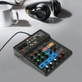 thumbnail image 5 of Compact 4-Channel Mixer, Analog/Digital Hybrid with 48V Phantom Power, USB Powered, for Streaming & Studio Recording, 5 of 19