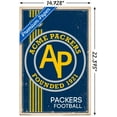 thumbnail image 3 of NFL Green Bay Packers - Retro Logo 14 Wall Poster, 14.725" x 22.375", 3 of 3