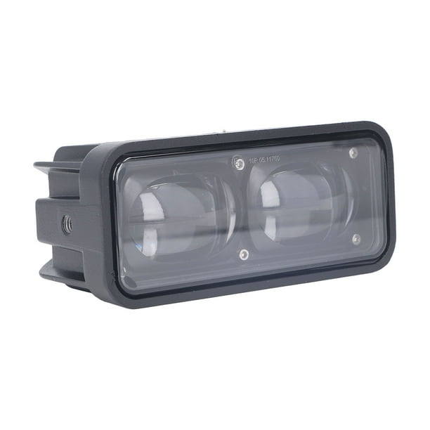 Accesorios para montacargas, lámpara de seguridad de advertencia para montacargas LED de doble lente, luz de seguridad para montacargas, acabado de lujo