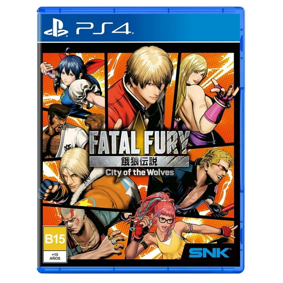 Fatal Fury City Of The Wolves Special Edition para Ps4 Playstation 4
