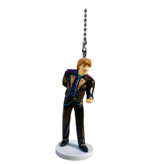 Kristoff Groom Pvc Fan Lamp Light Pull Chain Figure Frozen Figurine Anna Prince