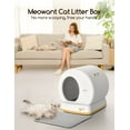 thumbnail image 2 of Smart Automatic Self-Cleaning Kitty Litter Box, APP Control/Integrated Safety Protection, Yellow, 2 of 6