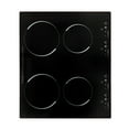thumbnail image 6 of Miumaeov Electric 3000W Ceramic Cooktop Built-In Sensor Touch-Control with 9 Heating Levels One-piece Panel Electric Cooktop 4 Burners Ceramic Glass Stove Top, 6 of 17
