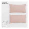 thumbnail image 2 of Fundas de Almohada Mainstays King Size Liso Blush, 2 of 4