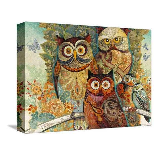 Owls Animals Gallery Wrapped Canvas Print Wall Art By David Galchutt Walmart Com Walmart Com
