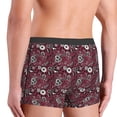 thumbnail image 3 of Uemuo Daisies Flowers Pattern Men's Boxer Briefs,Trunk Anti-Chafing,Comfortable, Durable, and Stylish Underwear-Large, 3 of 9