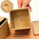 thumbnail image 5 of Square Toast Box Non-stick Water Cube Toast Mold-8772 8x7.5x6.5cm Gold Without Grain, 5 of 5