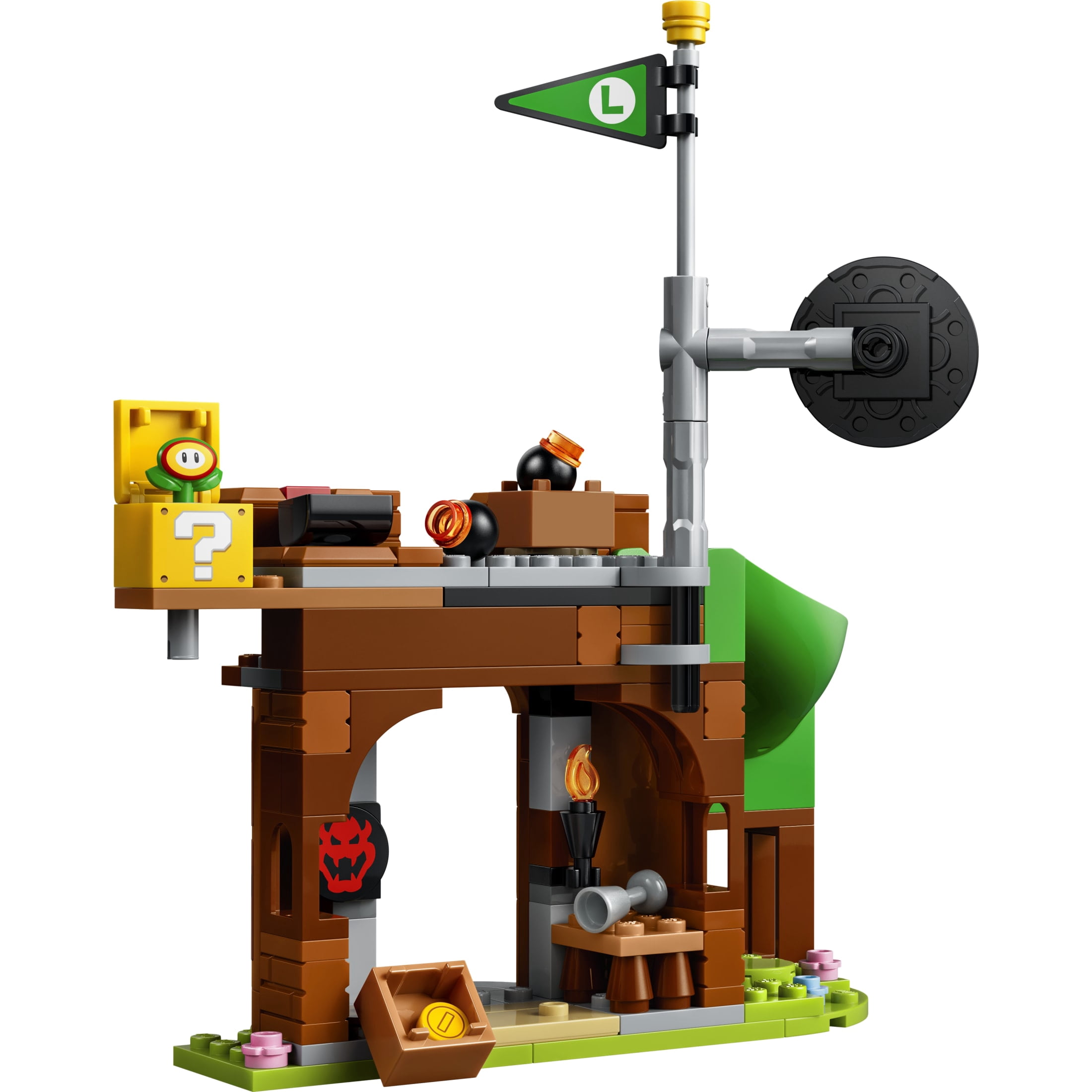 LEGO Super Mario Fire Luigi vs. Koopa Troopa Battle - Building Toy for Boys & Girls, Ages 7+ - Mario Figures & Playset for Pretend Play - Gift for Birthdays - 72061