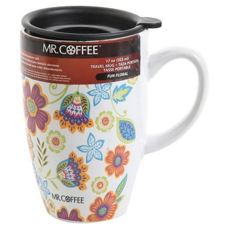 Floral Travel Mug Floral Travel Mug