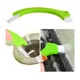 thumbnail image 5 of Cepillos de limpieza para el hogar, cepillos para juntas, herramientas para limpiar juntas de baldosas con mango antideslizante para cocina y baño, paquete verde de 4, 5 of 5