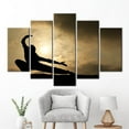 thumbnail image 5 of Man Cave Poster, Kung Fu Poster, Martial Wall Decor, Martial Printed Canvas, Martial Man Wall Decor, Man Silhouette Poster, Canvas Wall Decor - 3P-White Framed, 5 of 9
