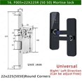 thumbnail image 2 of IP65 Waterproof Lock Electronic Smart Door Lock With Fingerprint/Smart Card/Password/Key/APP Unlock ,Integrated Smart Home, 2 of 6