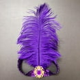 thumbnail image 2 of Gkeoshab Headbands for Women Women’s Colorful Feather Headband Carnival Festival Hair Accessory for Festivals & Performances, 2 of 5