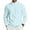 01#Light Blue, variant on Dwelliawo Mens Crewneck Sweater Long Sleeve Ribbed Sweaters Casual Knitted Relax Fit Lightweight Sweater Thick Pullover Sweaters Pullover Sweater Clearance Pink M