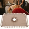 thumbnail image 3 of Beauty Bed Sheet, Lace Edging Massage Table Sheets  For Beauty Shop, 3 of 8