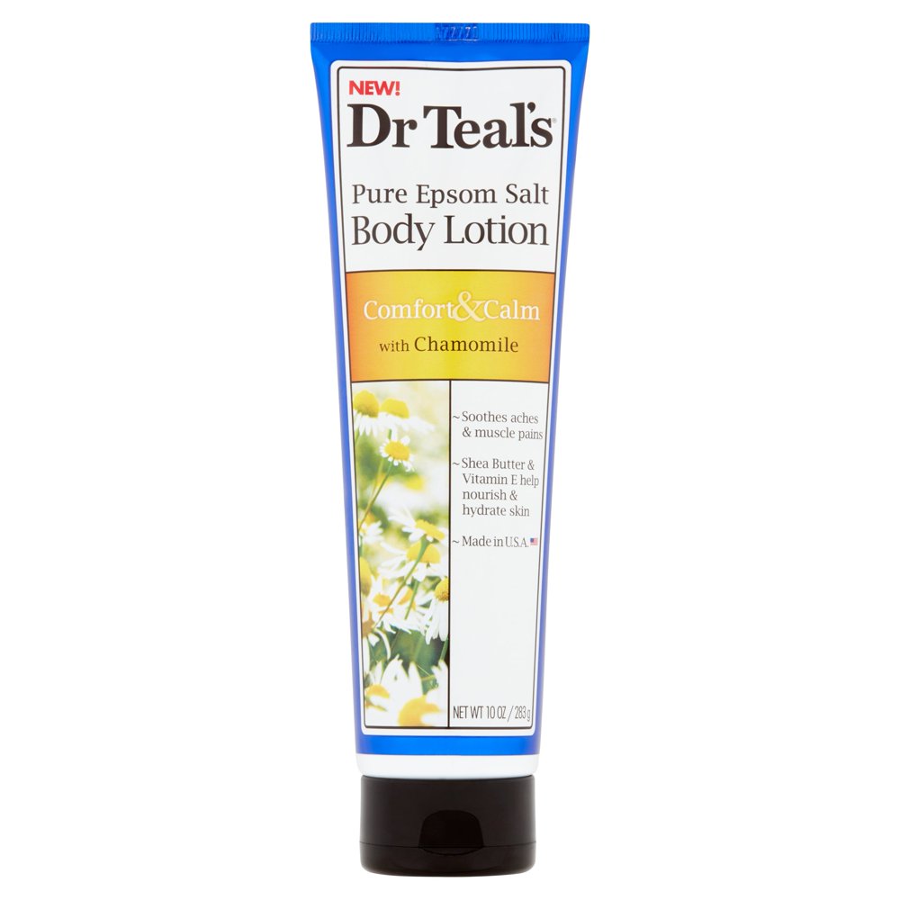 Dr Teal's Comfort & Calm Pure Epsom Salt Body Lotion, 10 oz Walmart
