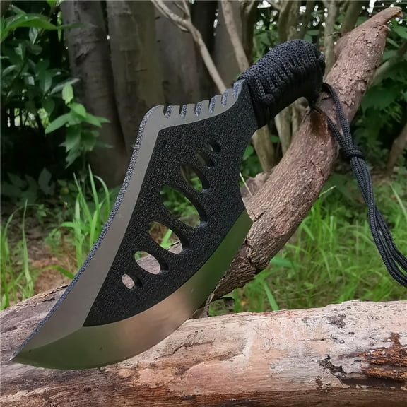 Portable Tomahawk, Outdoor Jungle Camping Bone Machete, Multifunctional Life-saving Tool, Non-slip Handle, Stainless Steel Blade