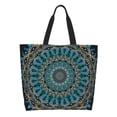 thumbnail image 1 of Easygdp Mandala Bolsas Tote para Mujer, Bolsos de Hombro para Viaje, Bolsos de Mano de Gran Capacidad para Compras y Trabajo, 1 of 8
