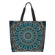 thumbnail image 1 of Easygdp Mandala Bolsas Tote para Mujer, Bolsos de Hombro para Viaje, Bolsos de Mano de Gran Capacidad para Compras y Trabajo, 1 of 8