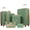 Grenn, variant on Travelhouse 6 Piece Hardshell Luggage Set Hardside Lightweight Suitcase with TSA Lock Spinner Wheels.(Green)