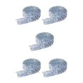 thumbnail image 2 of Injueey Bling Pegatinas Cinta Recortar Resina Cristal Decoración Apliques Artesanía Ligero Fijar Decoración Perlas Taladro Tira para Automóvil Adorno Azul claro 1 yarda 0.5 cm de ancho 5piezas Injueey CBP332312, 2 of 5