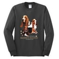 thumbnail image 2 of If It's Not a Bassett Hound Its Just a Dog Gift | Mens Dog Lover Long Sleeve T-Shirt, Charcoal, Large, 2 of 3