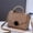 khaki, variant on High Quality Metal Short Handle Shoulder Bags for Women Handbags Medium Women Messenger bag Tote Briefcase bolsa feminina