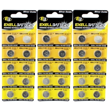 3pc 10pk S1131 Silver Oxide 1.5V Watch Battery Compatible with PX675A