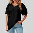 thumbnail image 2 of Womens Summer Tops Business Tops for Women Tall Shirts Casual Ladies Size Large Misses Long Sleeve T Shirt Neck Top plus Size Tunic Leggings Women Log Sleeve Shirts Neck Long plus XL, 2 of 8