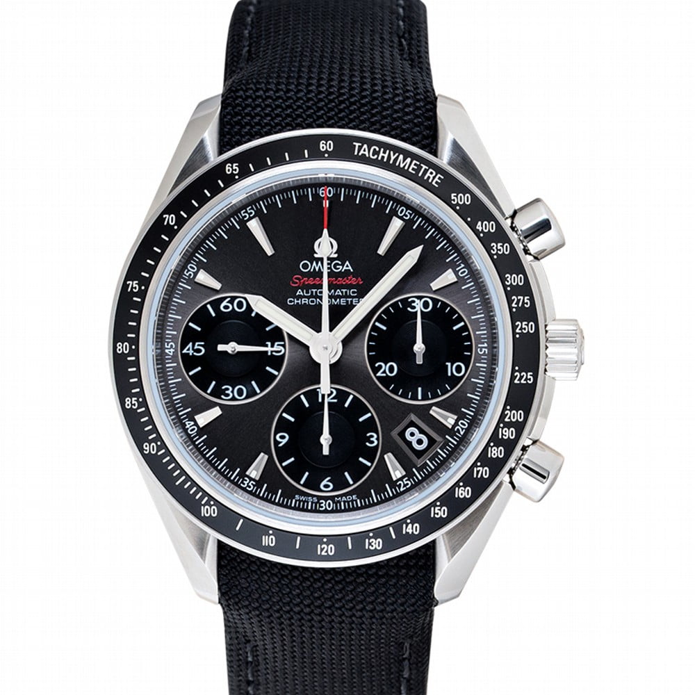 Omega Speedmaster Automatic Black Dial Stainless Steel Mens Watch 323.32.40.40.06.001