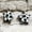 #13, variant on Wood Rainbow Stripe Cow Tag Texas Map Leopard Cactus Cross Western Stud Earrings