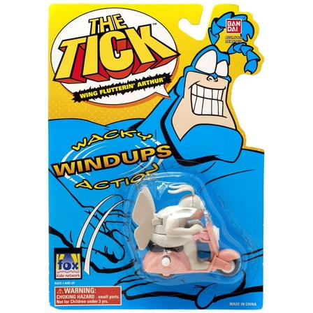 THE TICK Wing Flutterin' ARTHUR Wacky Windups Action
