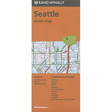 Rand mcnally seattle, washington street map: (Seattle Washington Best Places To Visit)
