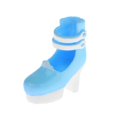 thumbnail image 4 of De Muñeca Encantadores Sandalias De Con Correa Tobillo Para 1/6 Accesorios De Ropa De Muñeca Chica Azul Hugo 12inch Fashion Doll Shoes, 4 of 10