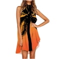 thumbnail image 2 of Qiopertar Robe d'Été Imprimée Décontractée Sans Manches Col Rond en Solde Livraison Gratuite à Moins de 5$ jusqu'à 90 % de Réduction, 2 of 5