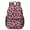Black and Pink-2, variant on Black and Brown Leopard Print 17" School Backpacks for Teens,Waterproof Oxford Fabric,S-Shape Padded Straps for School,Travel,Hiking,Camping