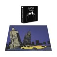 thumbnail image 3 of Ambesonne City Jigsaw Puzzle Durable Cardboard, Taxi New York American, 1000 pcs, Violet Blue Yellow Black, 3 of 5