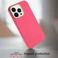 thumbnail image 3 of For iPhone 16 Pro Max 6.9 inch Classy Slick Chromed Around Hybrid Case Cover - Hot Pink, 3 of 3