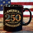 thumbnail image 6 of BKER 250th Anniversary America Years Patriotic USA Flag Funny Coffee Mug Novelty Cup Gift 1776-2026,Ceramic, 6 of 6
