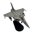 thumbnail image 4 of Réplica a escala 1/100 del avión de Rafale C de Fuerza Francesa, modelo de aleación de metal fundido a presión, simulación realista,, 4 of 9