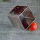 thumbnail image 5 of BRIGHTFUFU Molde cuadrado de mousse Anillo de pastel de acero inoxidable Cortador de mousse Molde de pastel Anillo de postre Herramienta de horneado de moldes de repostería (Plata 2.5 pulgadas), 5 of 7