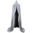 thumbnail image 2 of Cortina de Dormitario Ropa de Cama Accesorio Automóvil Motocicleta Coche Repuestos , Estilo 1-gris Baoblaze Toldo de cama para niños, 2 of 7