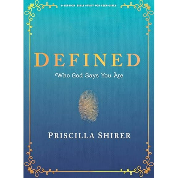 Pre-Owned Defined - Teen Girls' Bible Study Book: Who God Says You Are (Bible Study for Teen Girls and Young Women), 9781535960069, 153596006X, Paperback,
